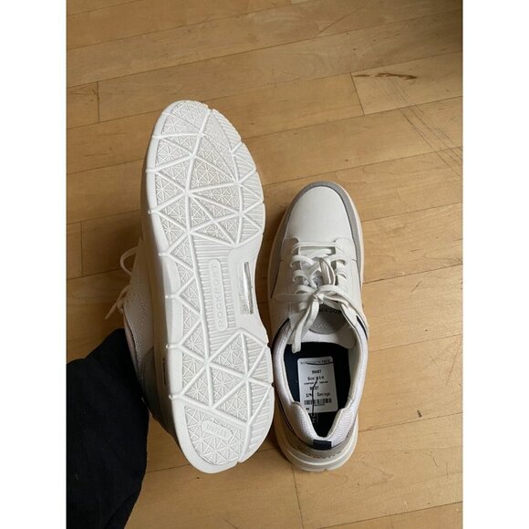 ROCKPORT Truflex "Clayden" Lace Up Sneaker Men Sz 11.5 White - Picture 5 of 9